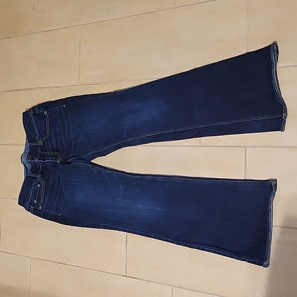 American Eagle Stretch Dark Wash boot cut jeans - Picture 2 of 5